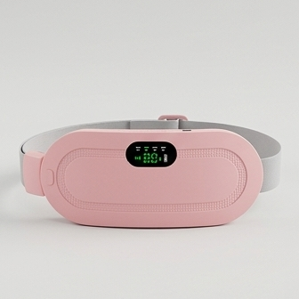 Portable Period Comfort Pad – 3 Heat Levels & 4 Vibration Modes